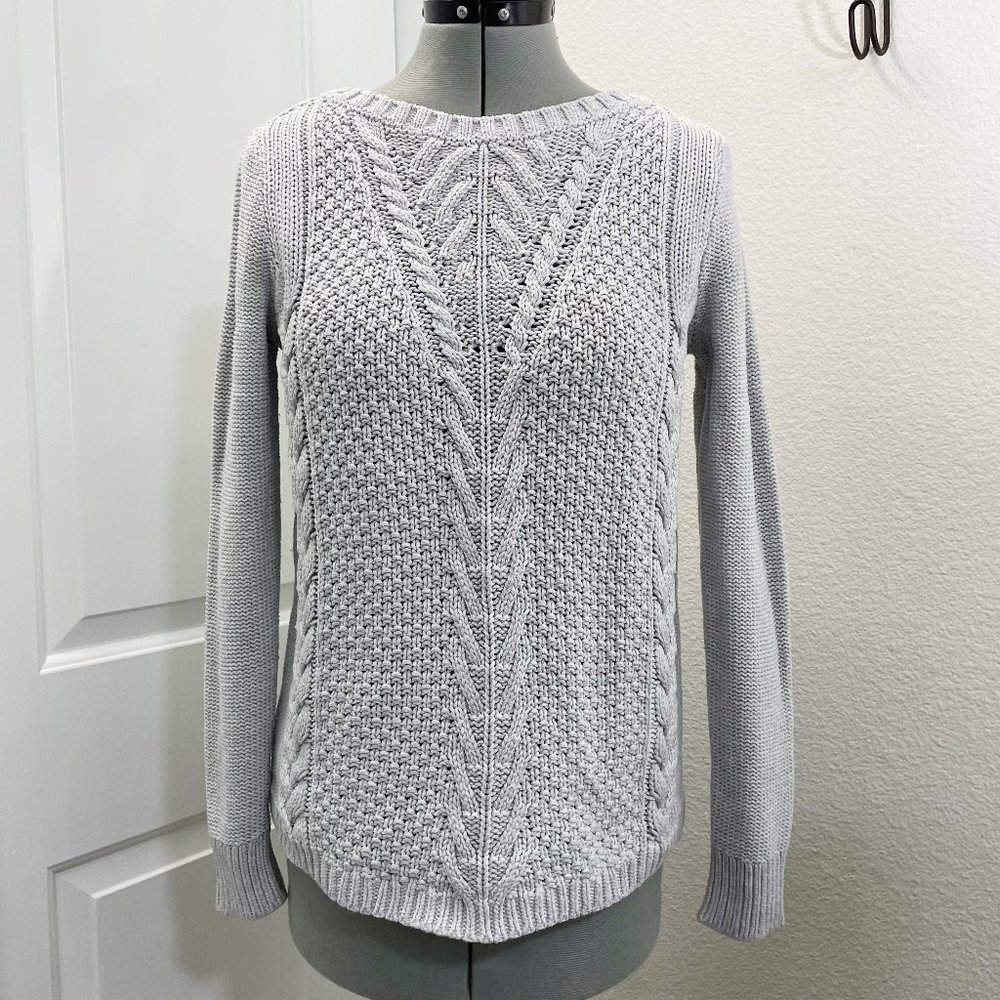 Banana Republic Cotton Blend Wide Knit Sweater